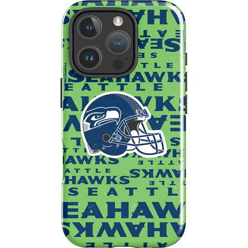 NFL Seattle Seahawks - Blast Green iPhone 16 Pro Max Impact Case