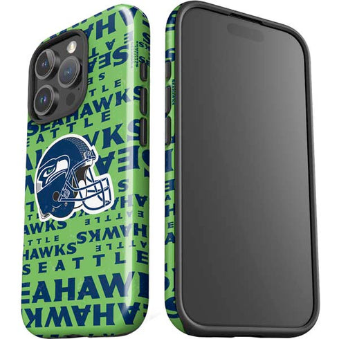 NFL Seattle Seahawks - Blast Green iPhone 16 Pro Max Impact Case