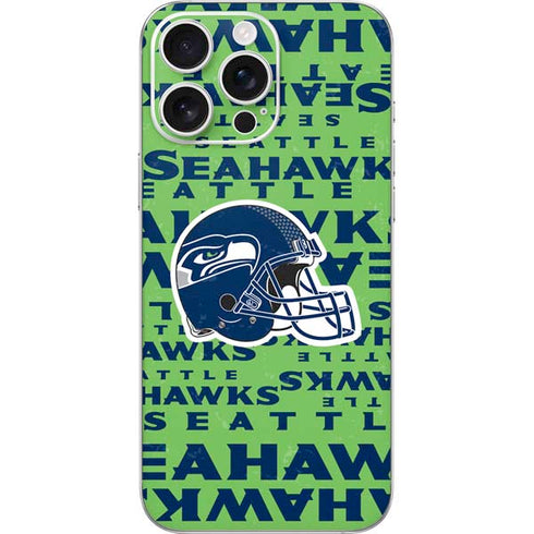 NFL Seattle Seahawks - Blast Green iPhone 16 Pro Max Skin