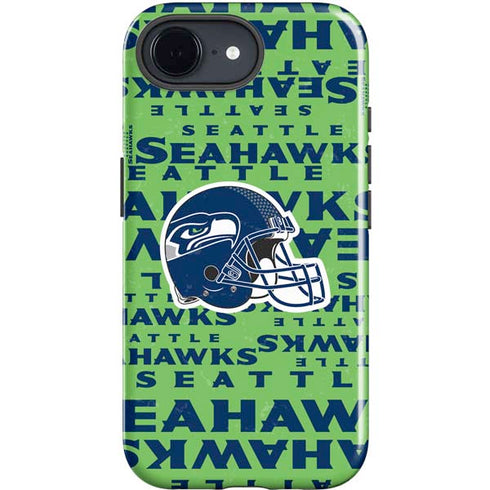 NFL Seattle Seahawks - Blast Green iPhone 16e Impact Case