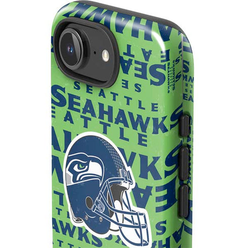 NFL Seattle Seahawks - Blast Green iPhone 16e Impact Case