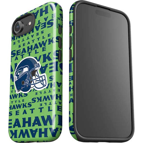 NFL Seattle Seahawks - Blast Green iPhone 16e Impact Case