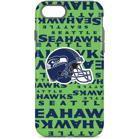 NFL Seattle Seahawks - Blast Green iPhone Cases
