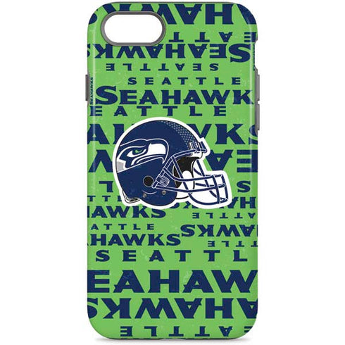 NFL Seattle Seahawks - Blast Green iPhone 8 Pro Case
