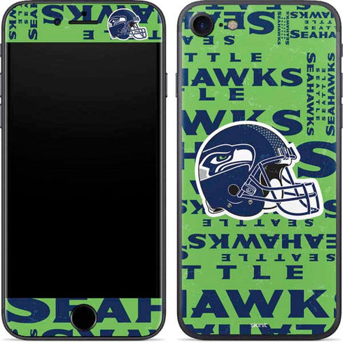 NFL Seattle Seahawks - Blast Green iPhone 8 Skin