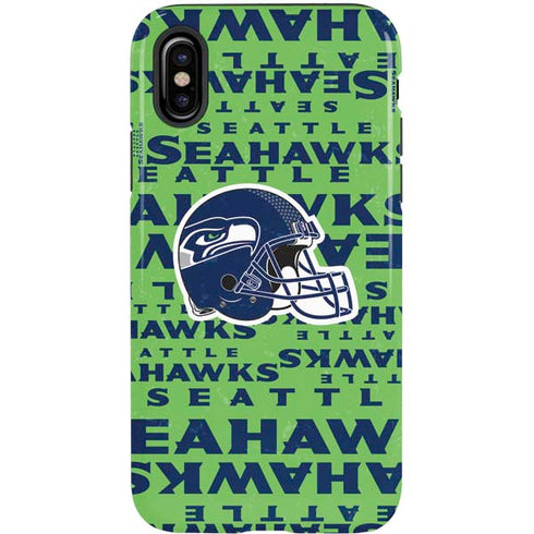 NFL Seattle Seahawks - Blast Green iPhone X Pro Case