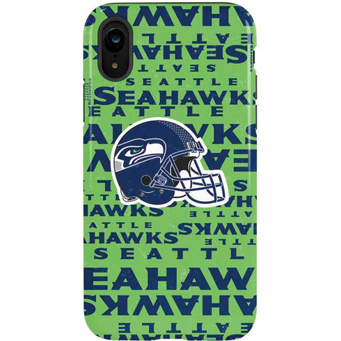 NFL Seattle Seahawks - Blast Green iPhone XR Pro Case