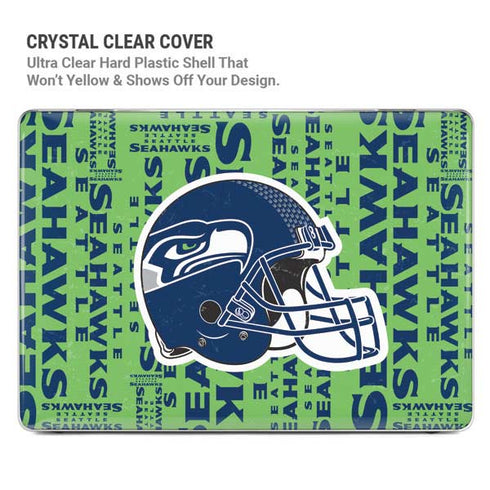 NFL Seattle Seahawks - Blast Green MacBook Pro 14in (2021-24) Case plus Skin