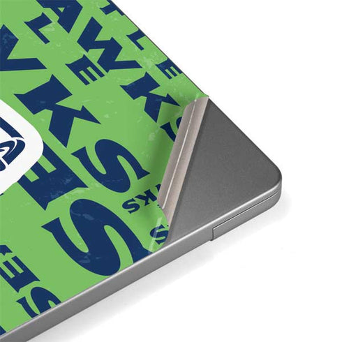 NFL Seattle Seahawks - Blast Green Apple MacBook Pro 14-inch Skin