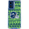 NFL Seattle Seahawks - Blast Green Moto G Play 4G (2024) Clear Case