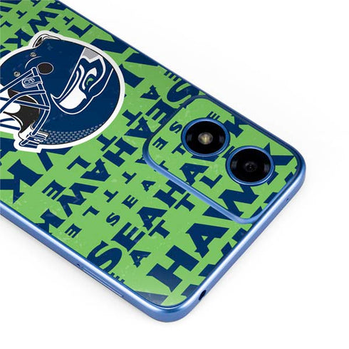 NFL Seattle Seahawks - Blast Green Moto G Play 4G (2024) Skin
