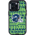 NFL Seattle Seahawks - Blast Green Otterbox Defender iPhone Skin