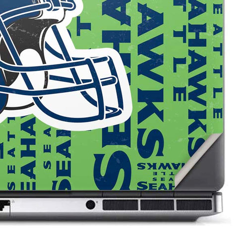 NFL Seattle Seahawks - Blast Green Dell Precision Skin