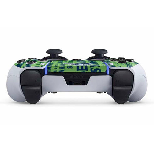 NFL Seattle Seahawks - Blast Green PS5 DualSense Edge Pro Controller Skin