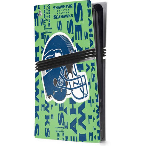 NFL Seattle Seahawks - Blast Green PS5 Pro Console Skin