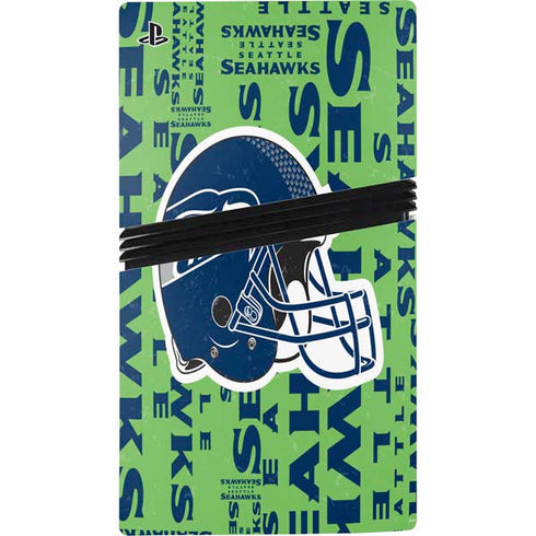 NFL Seattle Seahawks - Blast Green PS5 Pro Console Skin