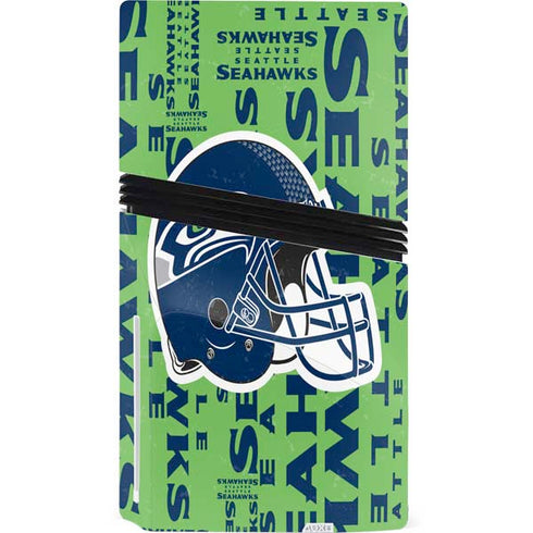 NFL Seattle Seahawks - Blast Green PS5 Pro Disk Console Skin