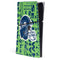 NFL Seattle Seahawks - Blast Green PS5 Slim Digital Edition Console Skin