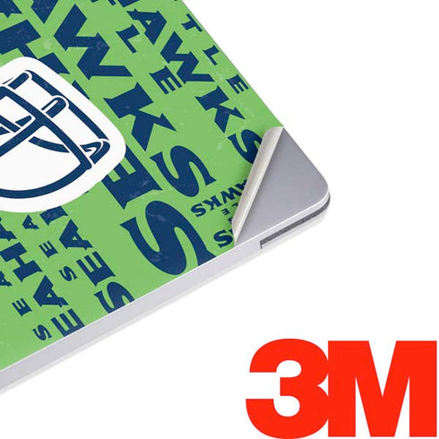 NFL Seattle Seahawks - Blast Green Surface Laptop 3 13.5in Skin