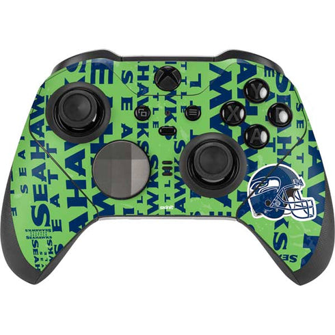 NFL Seattle Seahawks - Blast Green Xbox Elite Wireless Controller Series 2 Skin