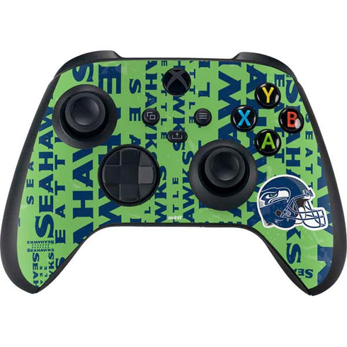 NFL Seattle Seahawks - Blast Green Xbox Series X Skins