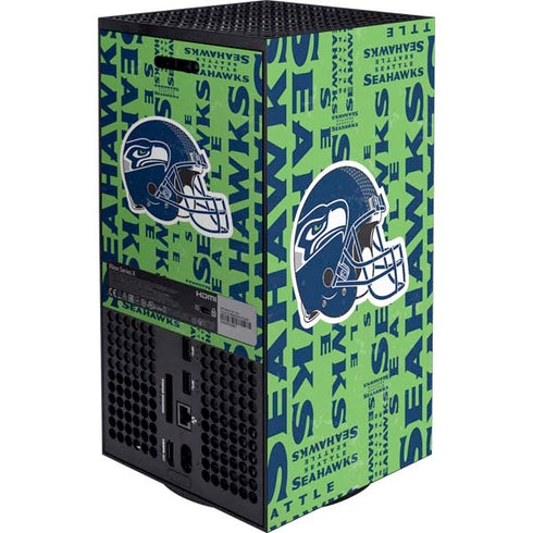 NFL Seattle Seahawks - Blast Green XBox Series X Digital Edition Bundle Skin