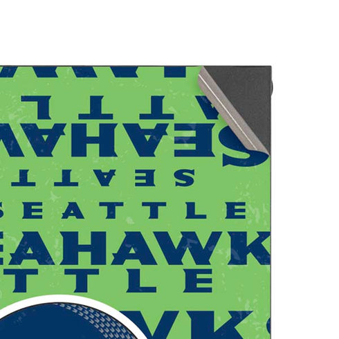 NFL Seattle Seahawks - Blast Green XBox Series X Digital Edition Console Skin