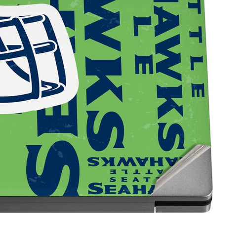 NFL Seattle Seahawks - Blast Green Dell XPS Skin
