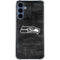 NFL Seattle Seahawks Black & White Galaxy A35 5G Clear Case