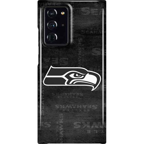 NFL Seattle Seahawks Black & White Galaxy Cases