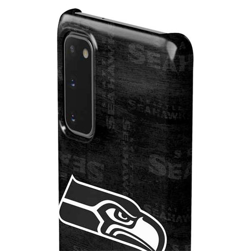 NFL Seattle Seahawks Black & White Galaxy S20 Lite Case