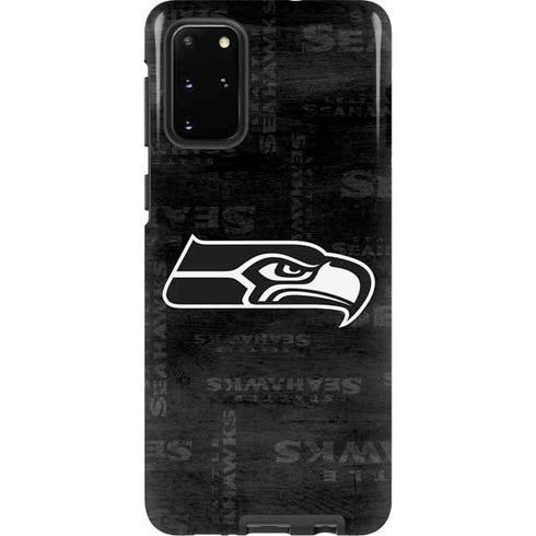 NFL Seattle Seahawks Black & White Galaxy S20 Plus Pro Case