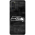 NFL Seattle Seahawks Black & White Galaxy S20 Skin