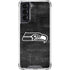 NFL Seattle Seahawks Black & White Galaxy S22 Clear Case