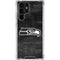 NFL Seattle Seahawks Black & White Galaxy S23 Ultra Clear Case