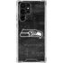 NFL Seattle Seahawks Black & White Galaxy S23 Ultra Clear Case