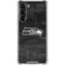 NFL Seattle Seahawks Black & White Galaxy S24 FE Clear Case