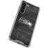 NFL Seattle Seahawks Black & White Galaxy S24 FE Clear Case