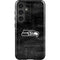 NFL Seattle Seahawks Black & White Galaxy S25 Impact Case