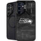 NFL Seattle Seahawks Black & White Galaxy S25 Kickstand Case