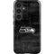 NFL Seattle Seahawks Black & White Galaxy S25 Plus Impact Case