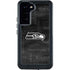 NFL Seattle Seahawks Black & White Galaxy S24 Plus Waterproof Case