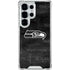 NFL Seattle Seahawks Black & White Galaxy S25 Ultra Clear Case