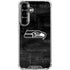 NFL Seattle Seahawks Black & White Galaxy S26 Plus Clear Case
