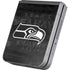 NFL Seattle Seahawks Black & White Galaxy Z Flip6 Skin