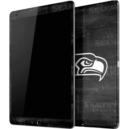 NFL Seattle Seahawks Black & White iPad Skins
