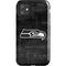 NFL Seattle Seahawks Black & White iPhone 11 Impact Case