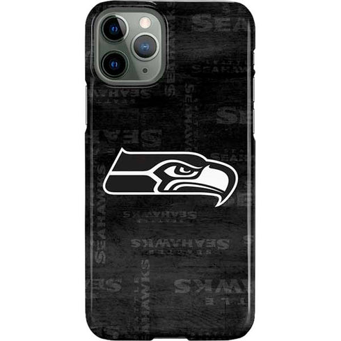 NFL Seattle Seahawks Black & White iPhone 11 Pro Lite Case