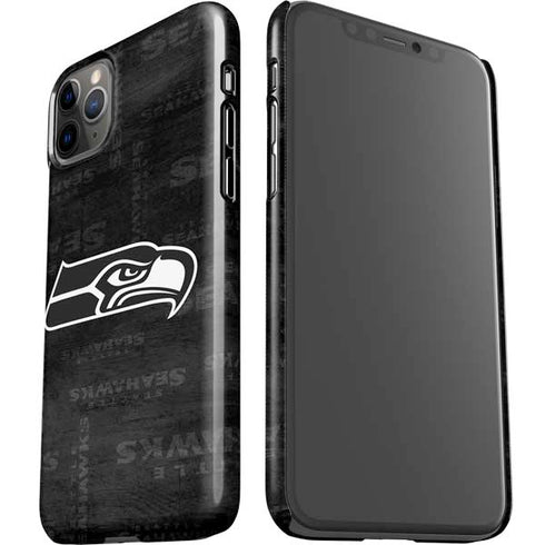 NFL Seattle Seahawks Black & White iPhone 11 Pro Max Lite Case