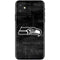 NFL Seattle Seahawks Black & White iPhone 11 Skin